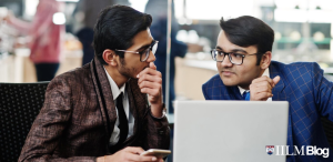 MBA in Marketing Students Discussing