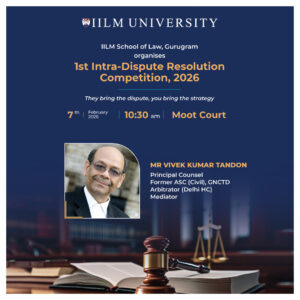 1st Intra-Dispute Resolution Competition, 2026