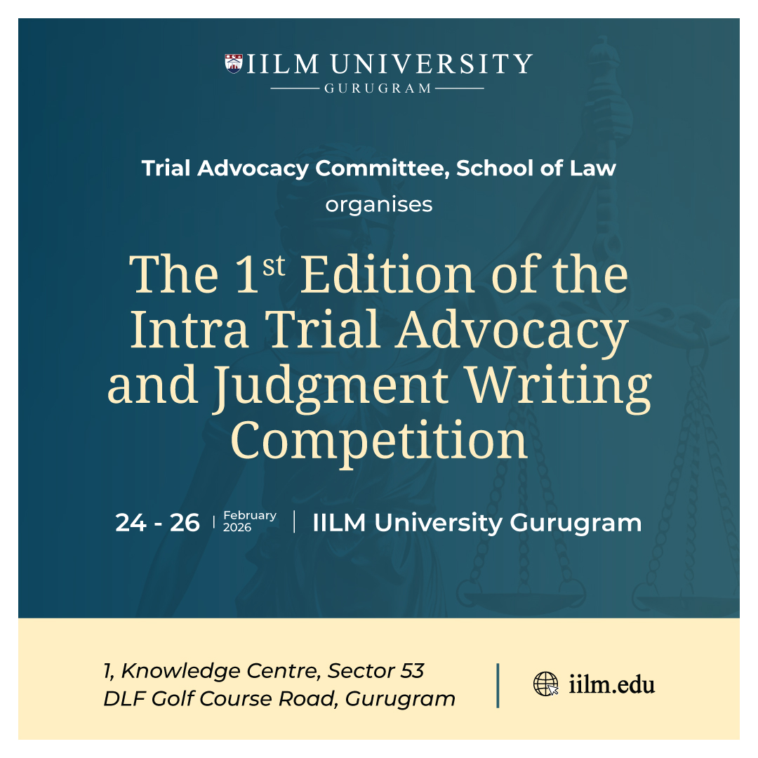 The 1st Edition of the Intra Trail Advocacy and Judgment Writing Competition