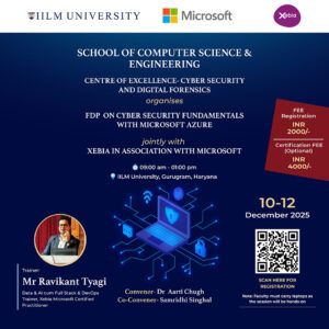 FDP on Cyber Security Fundamentals with Microsoft Azure