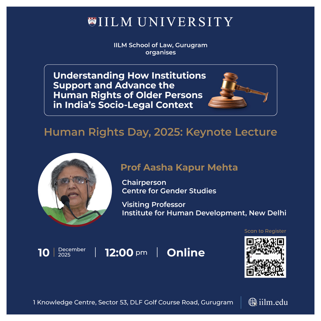 Human Rights Day, 2025 – Keynote Lecture