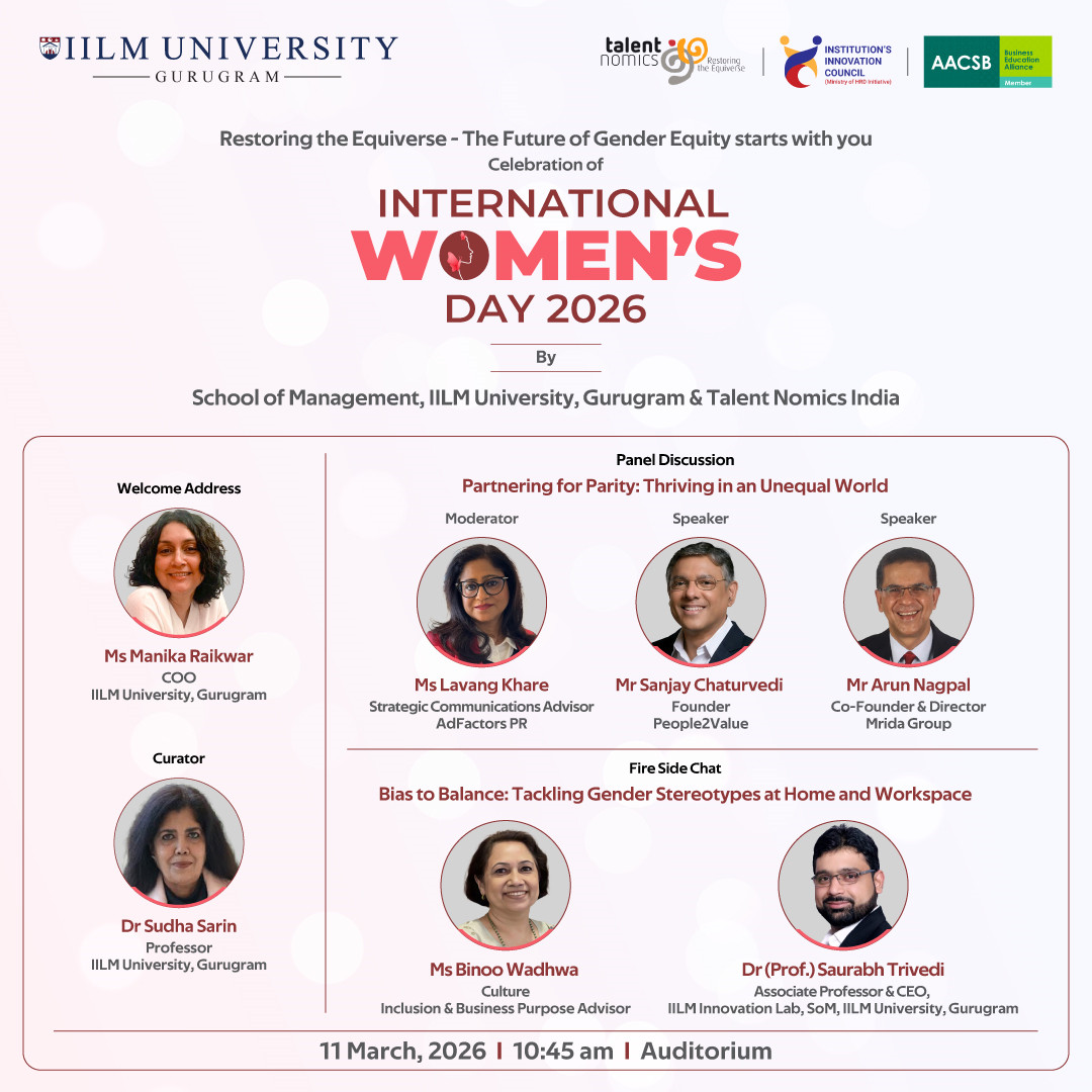 Restroring the Equiverse – The Future of Gender Enquity Start with You