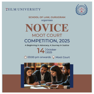 Moot Court Competition 2025 – School of Law, Gurugram