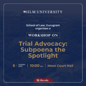 Workshop on Trial Advocacy: Subpoena the Spotlight