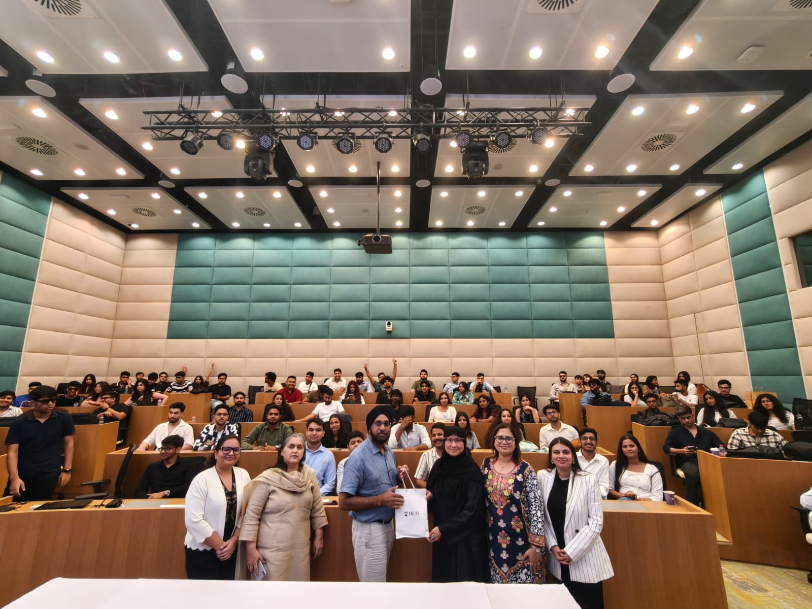 IILM cohort at an iconic Abu Dhabi location