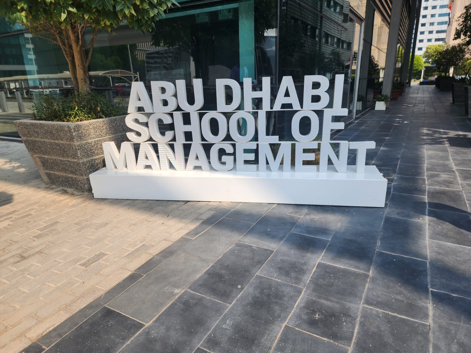 IILM cohort at an iconic Abu Dhabi location