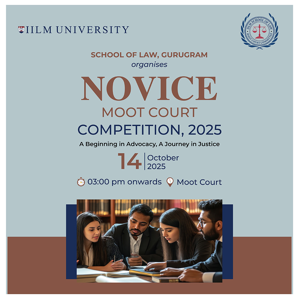 Moot Court Competition 2025 – School of Law, Gurugram
