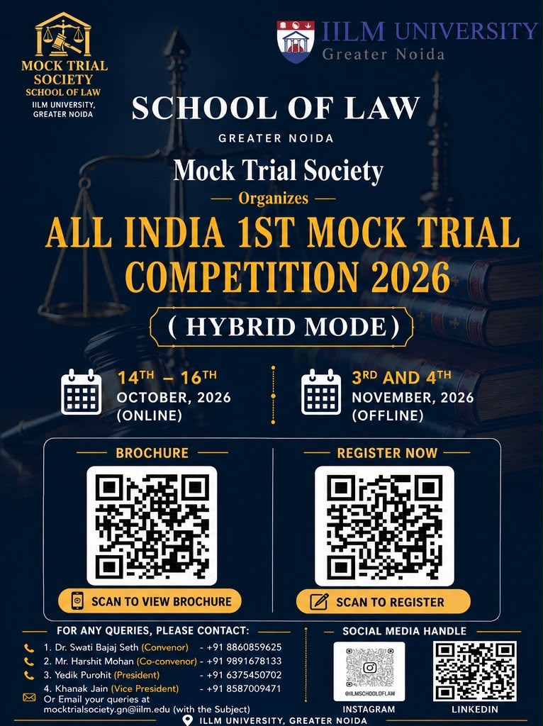 All India 1st Mock Trial Competition 2026