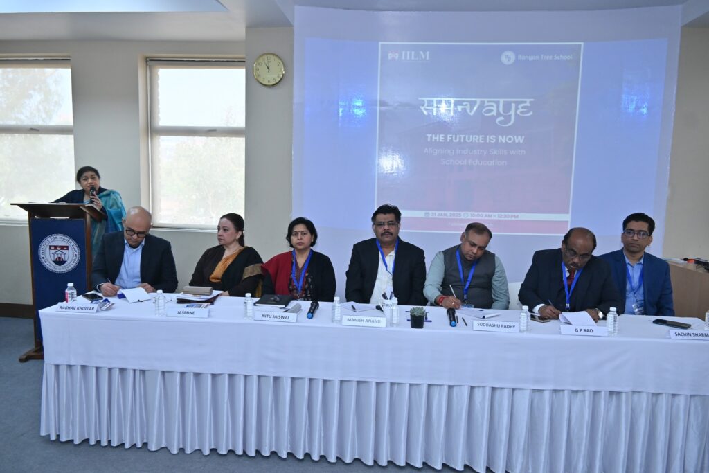 Panel discussion on integrating industry-relevant skills into school education under the theme “Samanvaye”